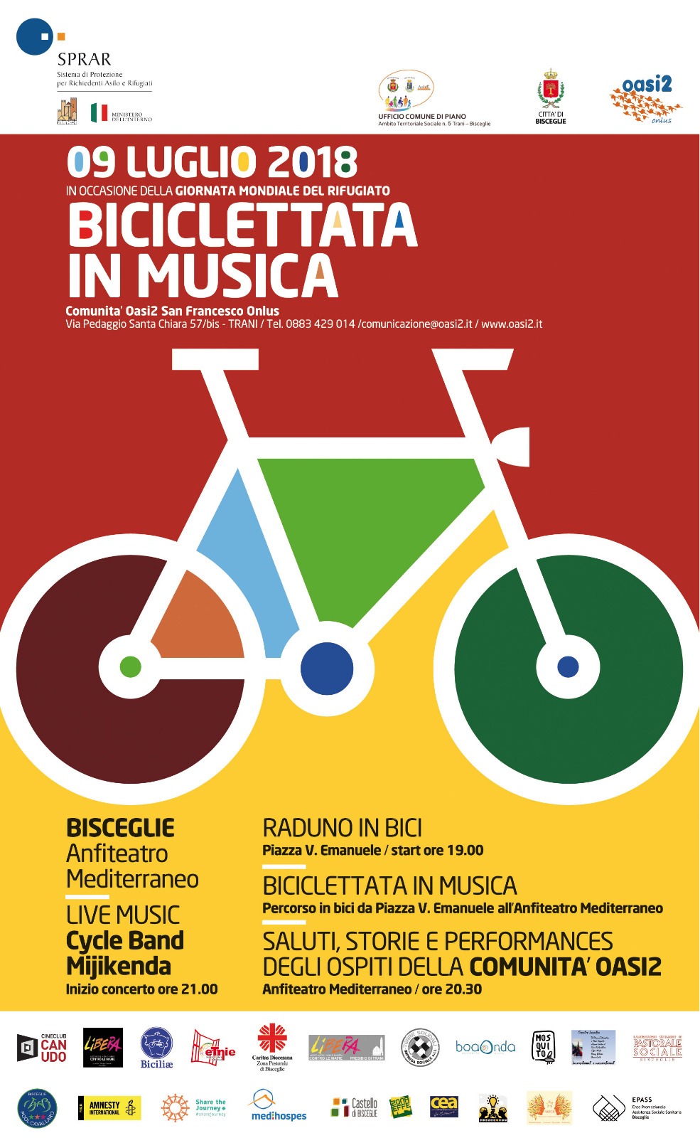 Invito stampa – Biciclettata in musica