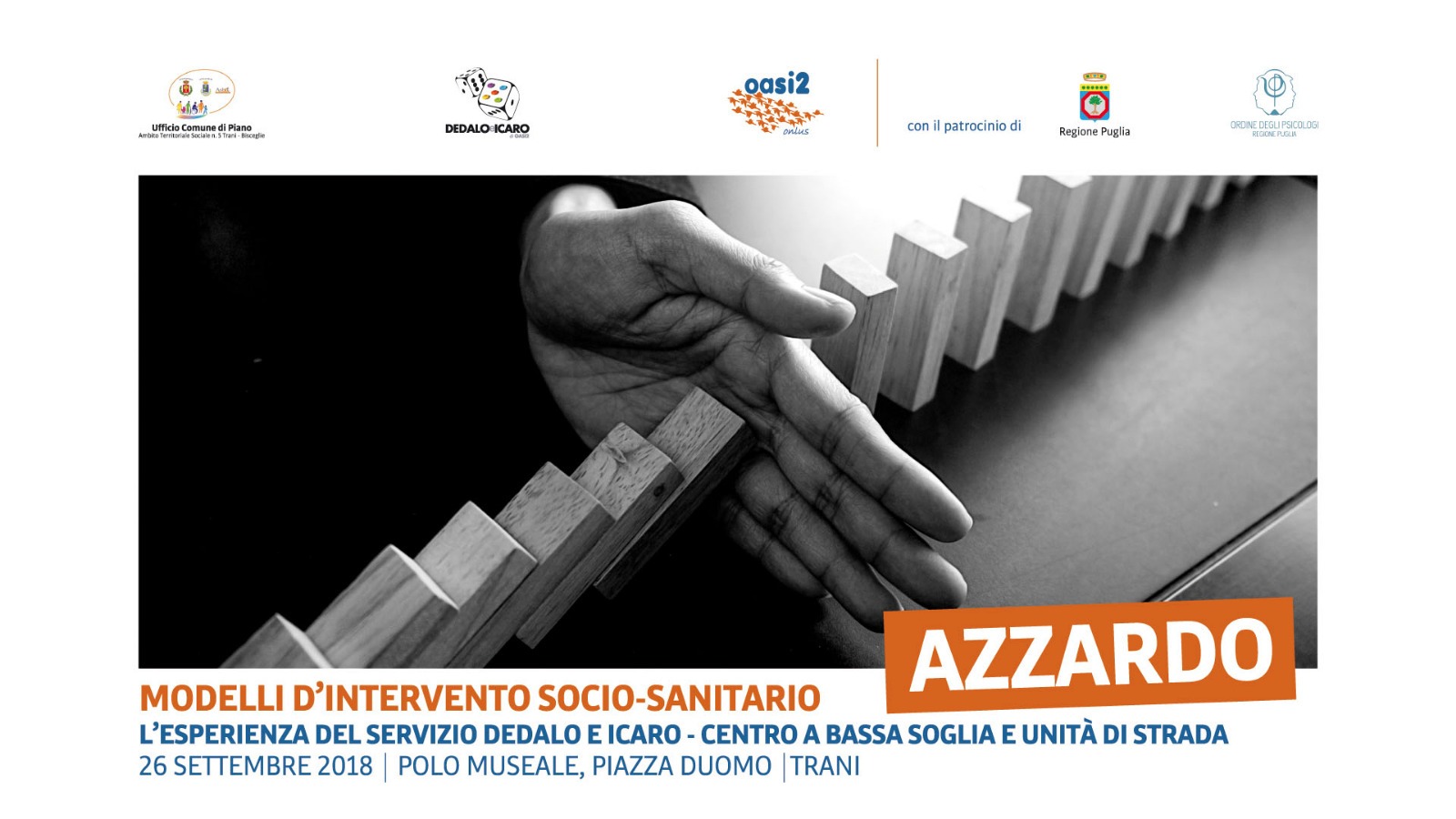 Azzardo. Modelli d’intervento socio-sanitario. Il convegno