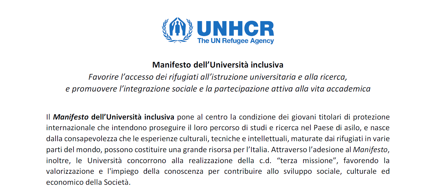 Manifesto dell’Università Inclusiva