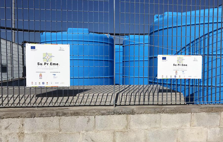 Su.Pr.Eme. Italia, in Puglia distribuiti oltre cinque milioni di litri d’acqua negli insediamenti dei migranti