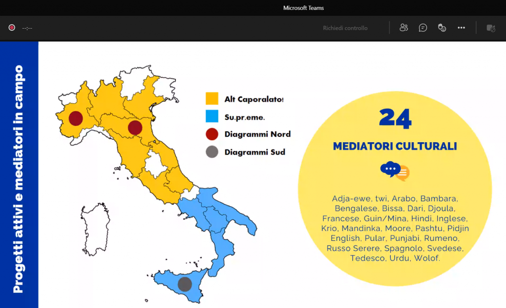 Diagrammi Nord, online la formazione sull’outreach