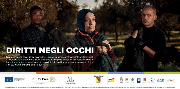 “Diritti negli occhi”: la nuova campagna contro il caporalato