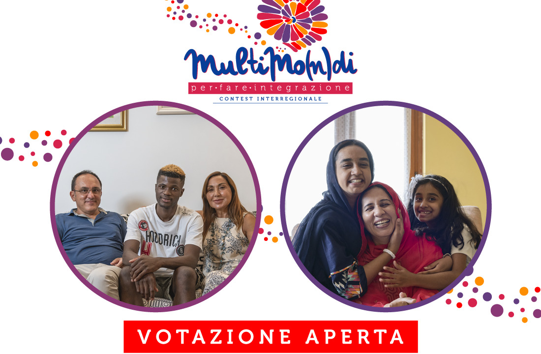 Aperte le votazioni online per le due finaliste del contest “MultiMo(n)di per fare integrazione”