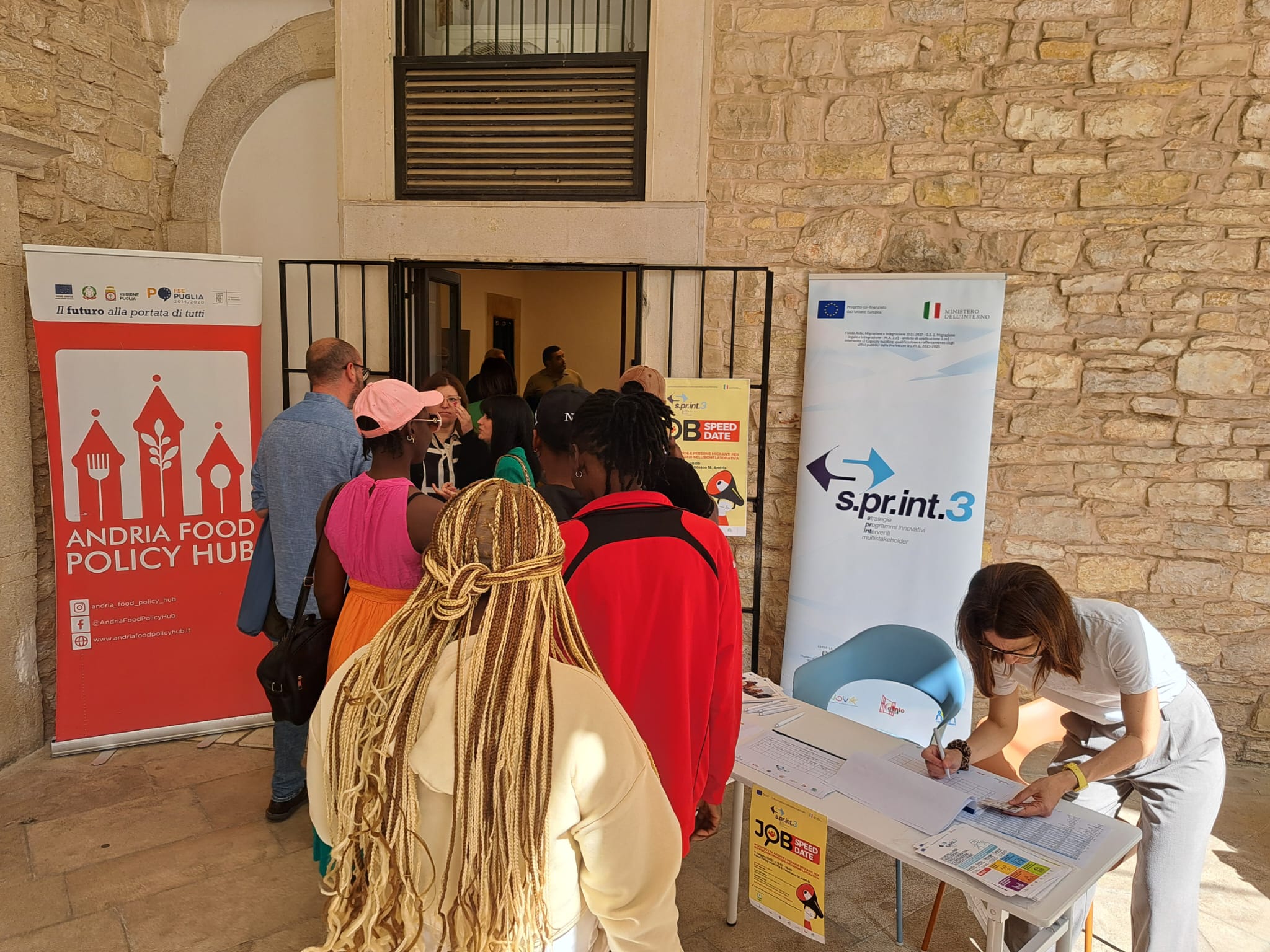 S.Pr.Int.3, al via i Job Speed Date